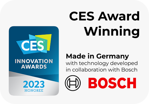 CES 2023 Innovation Award – Made in Germany with Bosch